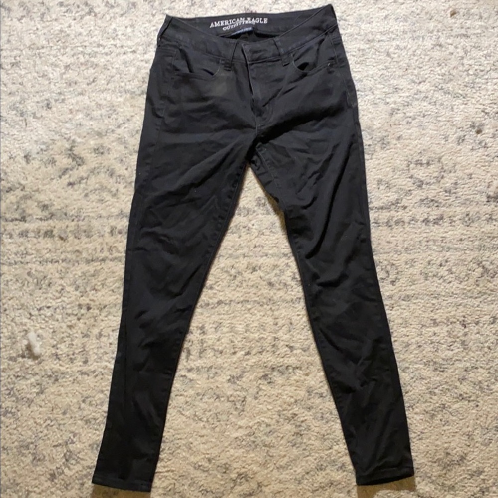 American Eagle Black Jegging